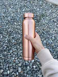 BURAQ HANDICRAT Copper Water <b>Bottle</b> 1L Design for Travel - Product Image 5