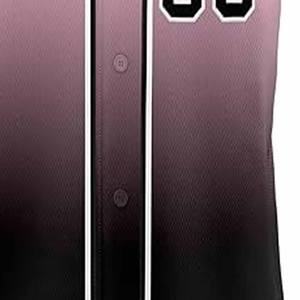 Jersey de Béisbol de Alta Calidad con Nuevo Diseño, Talla Grande, Doble Costura, Poliéster, Subido por Dress Sports - Product Image 5