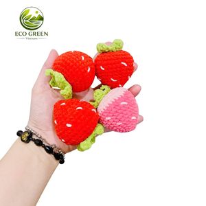 Ensemble de jouets en crochet pour bébés, fruits et légumes, faits à la main en coton biologique, aliments en crochet, tomates - Product Image 4