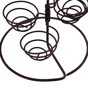 Countertop Egg <b>Display</b> <b>Basket</b>, Durable Iron Wire Organizer for Kitchen Use - Product Image 5