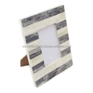 Indian Supplier Handmade Lightweight Bone Inlay Photo <b>Frame</b> Stylish Sentimental Gift for Baby Showers - Product Image 1