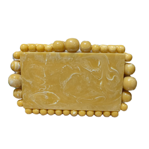 Bolso de Mano de Resina Ligero y Moderno para Mujer, Patrón Único, Estilo Natural, Bolso Artesanal, Diseño Elegante, Hecho a Mano por MULTI CRAFT - Product Image 2