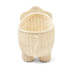 Large Bear Rattan Storage <b>Basket</b> For Kids Kids Furniture Kids Room Handwoven <b>Wicker</b> Bear Animal Shape Toy Storage <b>Basket</b> Lid - Product Image 4