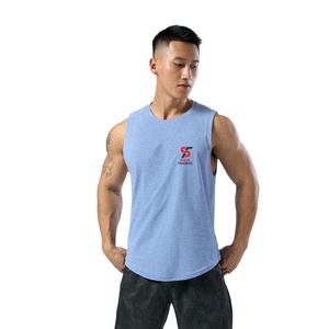 เสื้อกล้าม Solid Trader Simple Training Tank น้ำหนักเบา ระบายอากาศดี ใส่สบาย เคลื่อนไหวสะดวก เสื้อกล้ามผู้ชาย - Product Image 1