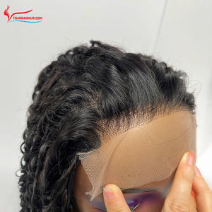 Top Product Transparent Lace Closure Steam Curly <b>Wig</b> 100% Raw Vietnamese Hair No <b>Synthetic</b> Custom Texture Wholesale Price - Product Image 6
