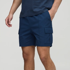 Pantalones Cortos Cargo para Hombre, Modernos, Transpirables, Impresionantes, a Precio Económico, de Secado Rápido, de Longitud Media, Cintura Elástica, Casuales, en Venta - Product Image 1
