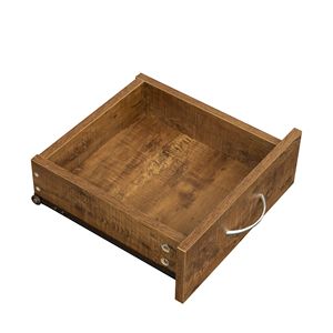 Armadio e Mobile da Cucina Alto 180 cm in Noce con 6 Ante, 1 Ripiano Aperto e 1 Cassetto per Camera da Letto - Product Image 4