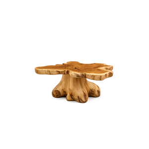ARTERRA Luxury Irregular Stump Accent <b>Table</b> Teak <b>Root</b> <b>Coffee</b> <b>Table</b> Organic Salvaged Wood Living Room Furniture - Product Image 1