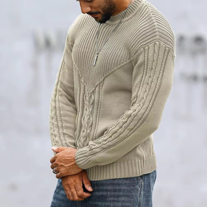 Pulls pour hommes sur mesure en tricot, tissu de qualité supérieure, vêtements en tricot chauds pour l'hiver - Product Image 2
