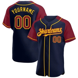 Uniforme de Béisbol de Manga Raglán de Primera Calidad, Malla de Poliéster Bird Eye de 160 GSM, Logotipo de Equipo Personalizado, Proveedor de Pedidos al por Mayor - Product Image 1
