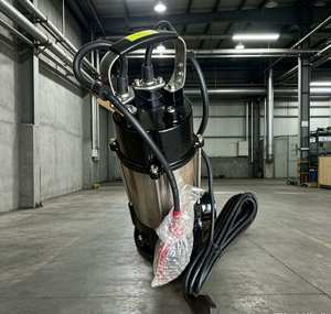 Pompe submersible pour eaux usées SS Samson V7500P, 1 CV, monophasée, 230 V, câble de 5 m, acier inoxydable, utilisation agricole et d'irrigation - Product Image 6