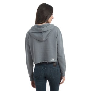 Sweat-shirt à capuche dégradé violet pour femme, tricoté à manches longues, respirant, avec poches, tenue décontractée d'automne 2026 - Product Image 4