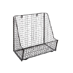 Elegant Iron Wall Hanging <b>Basket</b> for Indoor Wall Decor Fruit Vegetable <b>Bread</b> Storage with Premium Finish - Product Image 1
