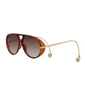 Gafas de Sol de Piloto de Diseño Clásico y Lujoso, de Alta Calidad, con Doble Puente, Ovaladas, Grandes, con Protección UV400, Montura Completa, Personalizables con Logotipo, Cómodas - Product Image 5