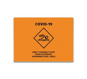 Panneau de signalisation de sécurité en vinyle blanc imprimé sur feuille d'aluminium, signalisation de sécurité industrielle, impression UV, affichage résistant aux intempéries - Product Image 3