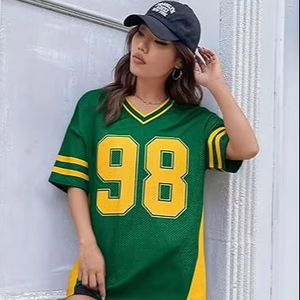 Vêtements de football américain, maillot de football, uniformes, vêtements de sport, impression numérique, ensembles unisexes pour femmes - Product Image 1