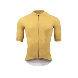Conjunto de Jersey de Ciclismo Unisex Tallas Grandes de Venta Caliente con Bolsillo con Cremallera para Bicicleta de Carretera, Culotte Corto Acolchado 3D Sublimado de Manga Corta - Product Image 1