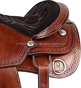 Selles Western Roping Ranch Wade en cuir ensemble de selles Western Dressage selles pour chevaux cavalier Portable avec logo personnalisé - Product Image 5