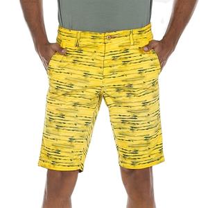 Shorts de bain personnalisés pour hommes, en tissu tricoté imprimé, avec ceinture élastique, pour la plage, vente en gros OEM - Product Image 6