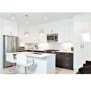 Meubles de cuisine CANA prêts à assembler, sur mesure, de haute qualité, en gros, modulaires, en bois, pour rangement au sol et au mur - Product Image 4