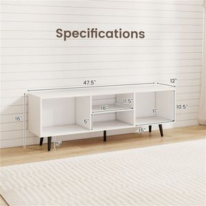 Soporte para TV blanco de 47,5 pulgadas - Product Image 5