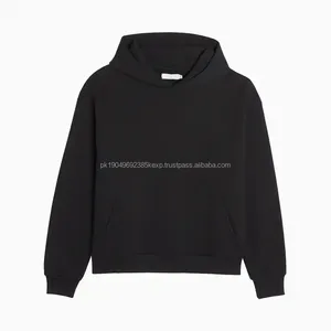 Sudadera con Capucha de Algodón Fabricada en China, Cuello Alto Simulado, Felpa Gruesa Premium, Sudadera Extra Grande Personalizada para Hombre - Product Image 4