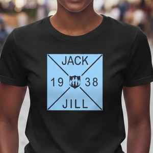 Camiseta gráfica juvenil Jack and Jill con estampado de 1938, camiseta informal de algodón de manga corta para verano, ropa de calle con logotipo personalizado - Product Image 5