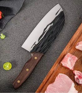 Cuchillo de Cocina Pequeño para Chef, de Acero Inoxidable Forjado con Patrón Martillado, Cuchillo Afilado para Rebanar y Picar, para Damas - Product Image 2