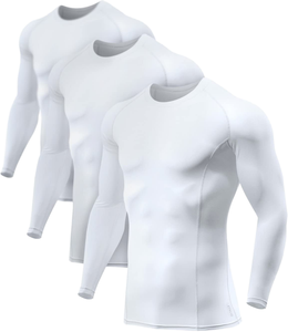 Wholesale Price Custom Long Sleeve Rash Guard for Men Long Sleeve Men's Compression Rash Guards <b>top</b> quality - Product Image 2