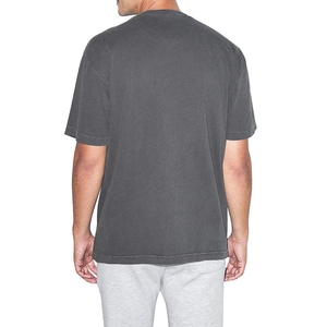Camiseta Extra Grande Premium para Hombre, Estilo de Algodón Grueso, Hombros Caídos, Ropa Urbana, Proveedor OEM ODM, Pakistán - Product Image 3