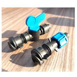Conector de Plástico Azul y Negro para Manguera de Riego por Goteo, Adaptador para Agricultura, Granja, Invernadero y Jardín - Product Image 5