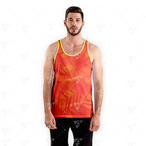 Débardeur Homme Col Rond Imprimé par Transfert Thermique, Respirant, Écologique, Séchage Rapide, Haute Qualité, Meilleures Ventes, pour Entraînement et Sport - Product Image 3