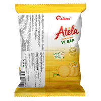 Libra Atela 150g Biscuits Halal Adultes Farine de Blé Croustillante Sel Patate Douce Maïs Aromatisé Boîte Croustillante Sachet Goût Salé Sucre