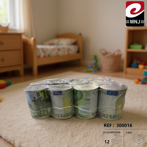 Salvadanaio Piccolo per Monete Euro, 100 Unità, Scatola da 12 Pacchetti - Product Image 3