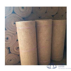 Tapis de camping en fibre de coco le plus vendu, réversible, antidérapant, motif floral, pour usage domestique et extérieur, origine Inde - Product Image 1