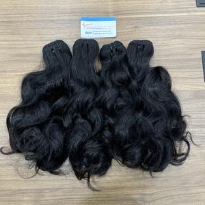 Mega Sale 100% Extension de cheveux bruts humains vietnamiens Cheveux naturels ondulés Trame sans enchevêtrement sans perte de cheveux de luxe - Product Image 3
