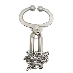 Premium Stainless Steel Cattle Bull Nose <b>Holder</b> for Livestock Handling Durable Reusable Veterinary Animal <b>Control</b> Tool - Product Image 4