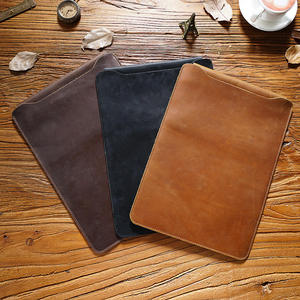 Gram Leather Protective Sleeve Cover Genuine Leather Laptop Sleeve <b>Bag</b> High-Quality Genuine Leather Casual Soft Dustproof Cover - Product Image 6