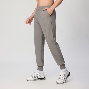 Pantalon de survêtement pour homme à taille élastique avec poches latérales, respirant, en maille, décontracté, poids moyen, style automne, gris, blanc, noir, bleu - Product Image 5
