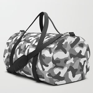 Bolsa de Gimnasio Grande de Mezclilla Táctica con Estampado de Camuflaje, Resistente al Agua, con Forro de Poliéster, Capacidad de 30-40L - Product Image 5