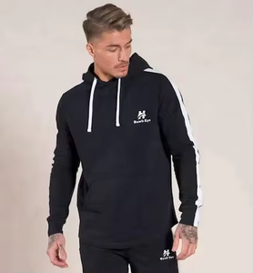 Service OEM – Survêtement d'hiver pour homme à manches longues, 100 % polyester polaire, à capuche, sportif, séchage rapide, tissu léger – Vente en gros, le meilleur - Product Image 4