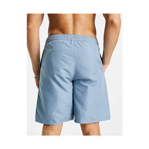 Summer New Popular Design Comfortable Durable 4-Way Stretch Solid Front Quick Dry Breathable <b>Men</b> Beach Volleyball Board Shorts - Product Image 5