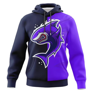 Sweat-shirts pour hommes en coton 100% avec impression par décharge, design personnalisé, haute qualité, faible MOQ, vente chaude, vêtements d'hiver fabriqués sur mesure - Product Image 4