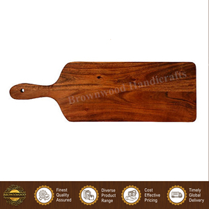 Natural Wood Finished Color Handmade Kitchenware Cutting Chopping Board 100% Natural Mango Wood Chopping Board Made in India - Product Image 4