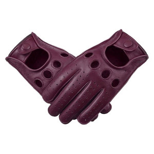 Top Selling High Quality New Style Driver <b>Gloves</b> Waterproof Solid Color Leather with Hand Grips for Winter Driving - Product Image 1