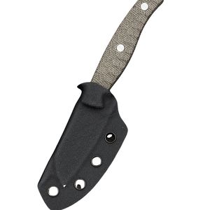 Cuchillos Profesionales de Hoja Fija con Construcción de Espiga Completa, Mango con Agarre Texturizado y Filo Curvo Afilado para Camping - Product Image 6