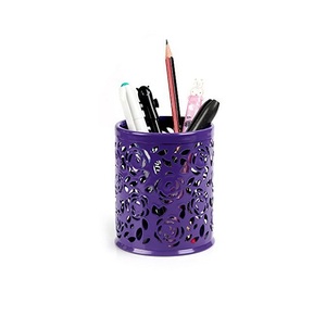 Fabulous Iron Metal <b>Pen</b> <b>Holder</b> Silver Finished for Study Room School Office <b>Desktop</b> Use <b>Pen</b> Pencil <b>Holder</b> Desk Organizers - Product Image 3