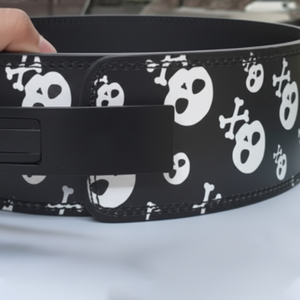 Wholesale Weightlifting Lever Buckle <b>Belts</b> Custom Logo Gym Powerlifting <b>Belt</b> Adjustable Leather Strength Training Fitness <b>Belt</b> - Product Image 3