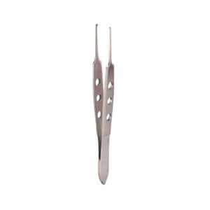 Pinzas Bishop Delicadas, Dentadas, Rectas, para Fijación, Instrumentos Quirúrgicos Oftalmológicos, Pinzas para Aplicación de Apósitos - Product Image 2