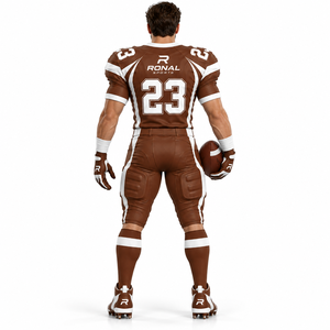 Uniforme de Fútbol Americano de Poliéster de Alta Calidad, Personalizado para Equipos Deportivos, Sublimado, para Hombre - Product Image 4